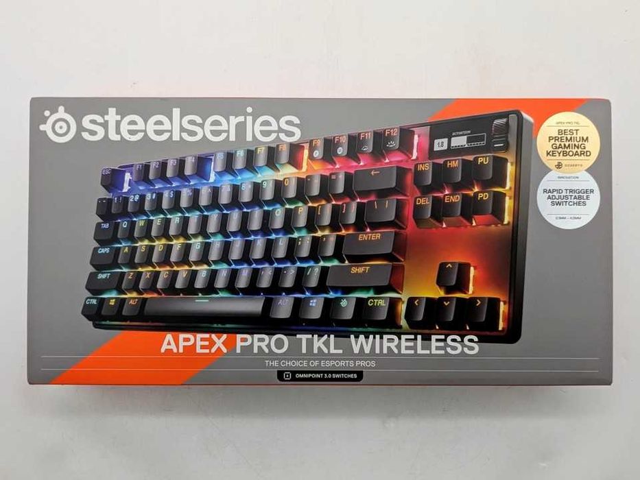 Teclado Steelseries Apex Pro TKL Gen 3 Wireless | NOVO