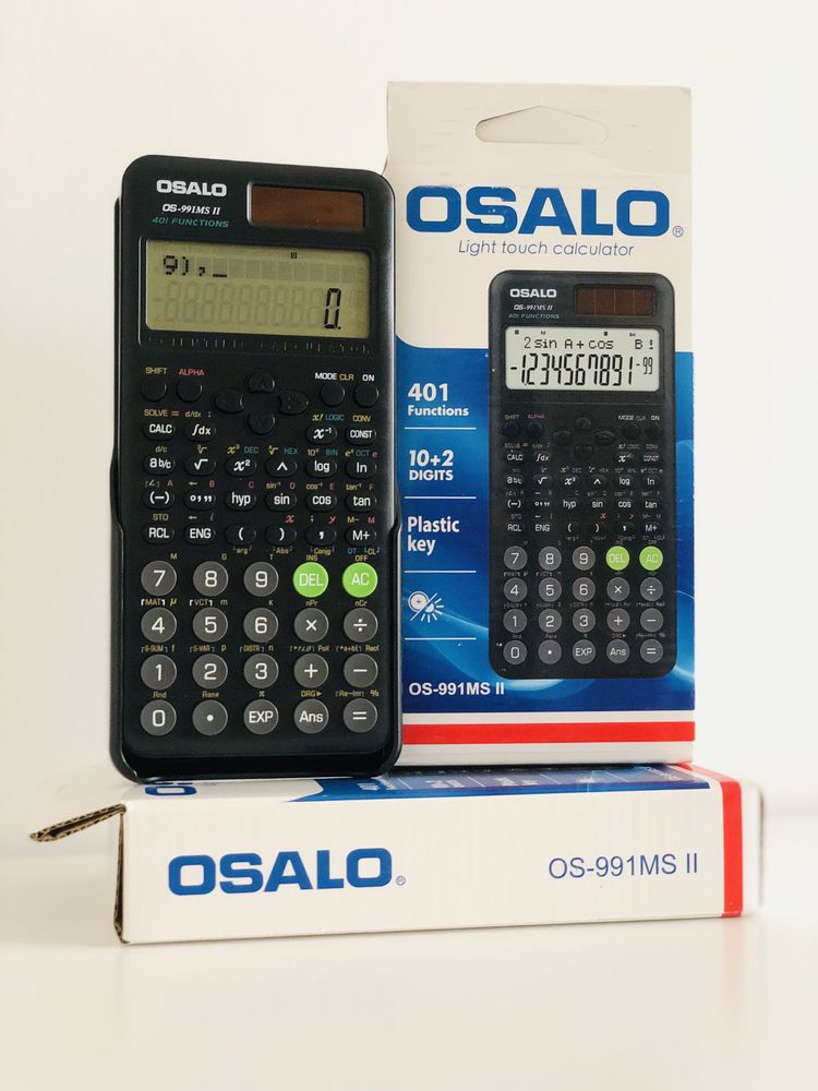 Науковий інженерний калькулятор на 401 функцію OSALO OS-991MS II