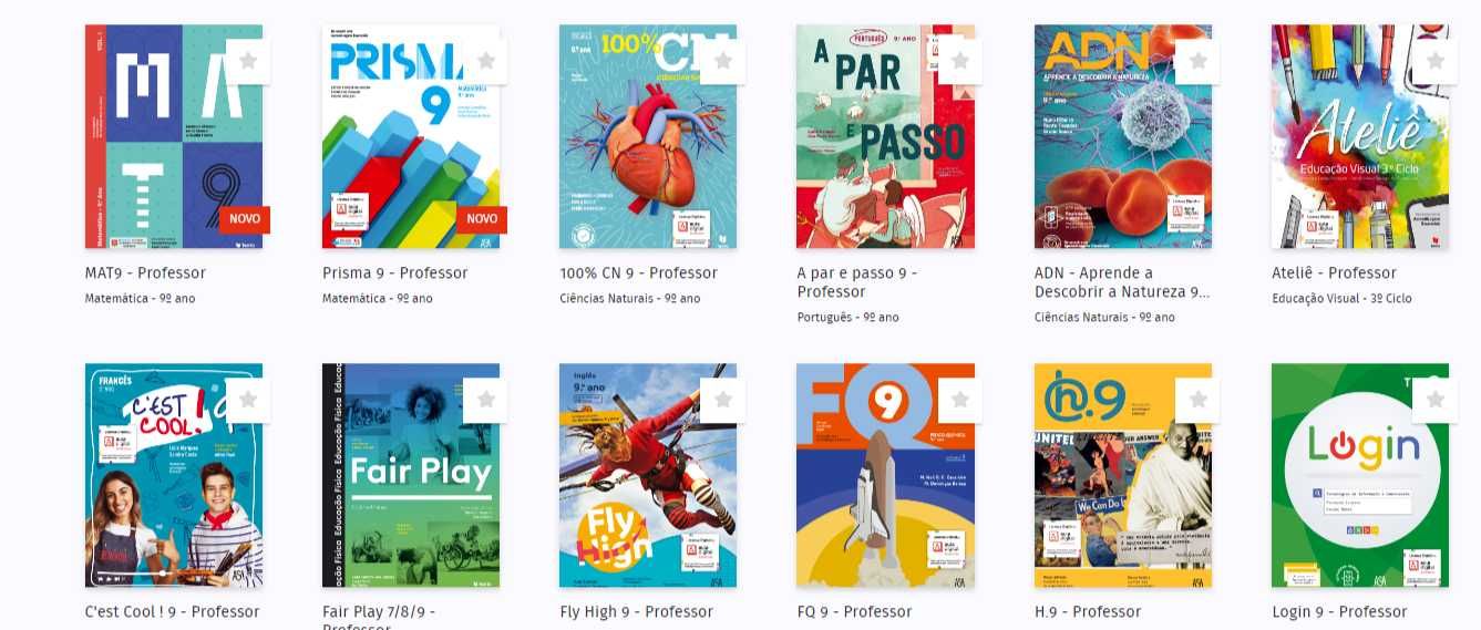 Dossier do Professor dos livros 9º ano - Novos Manuais