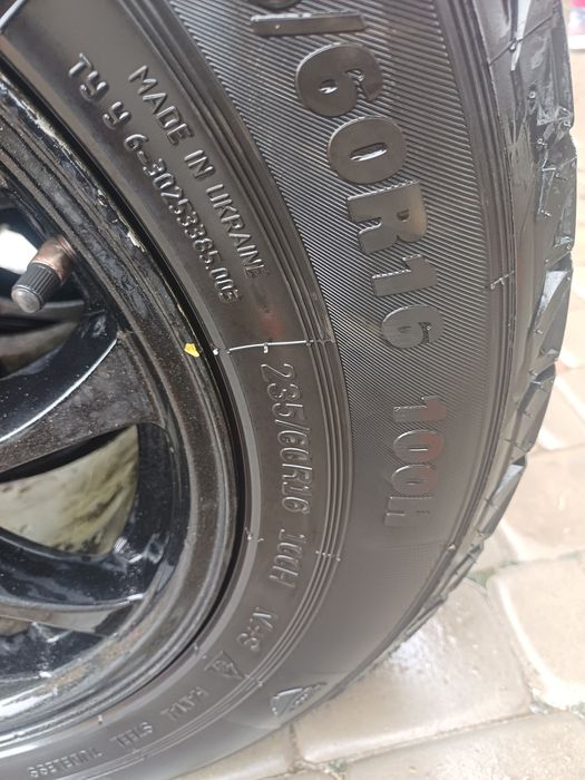 Колеса в зборі з зимовою гумою