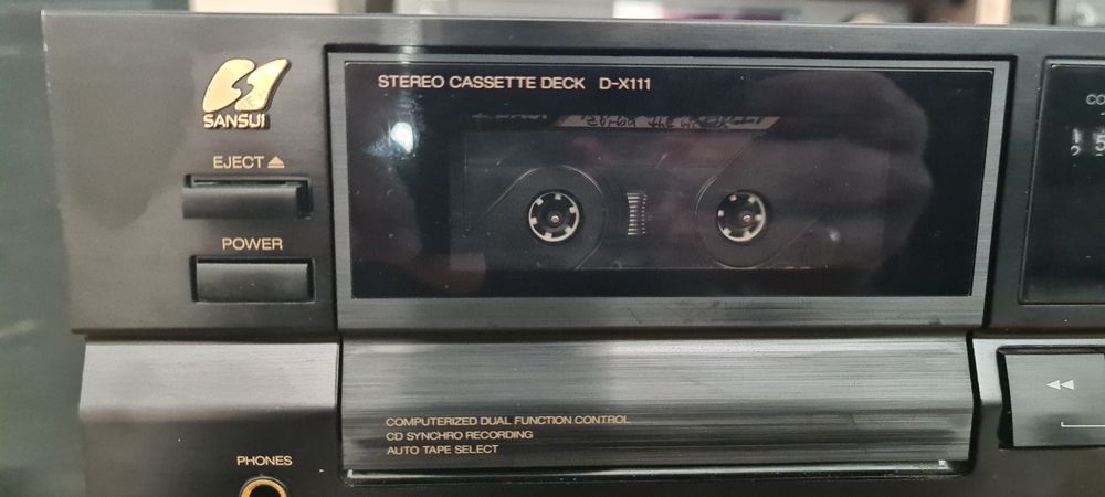 Magnetofon kasetowy Sansui D-X111