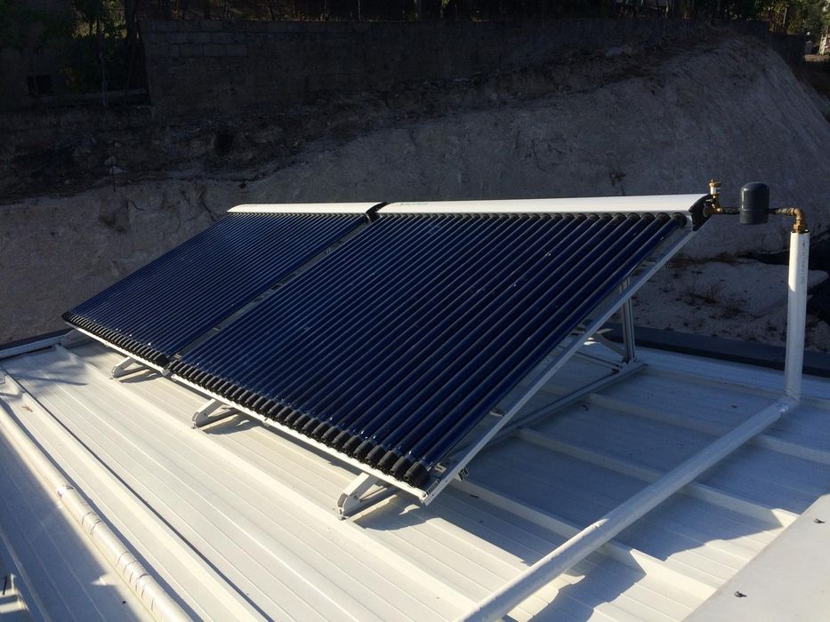 Sistema Solar Térmico Solius TuboSol HP - 30 Tubos /4 Painéis