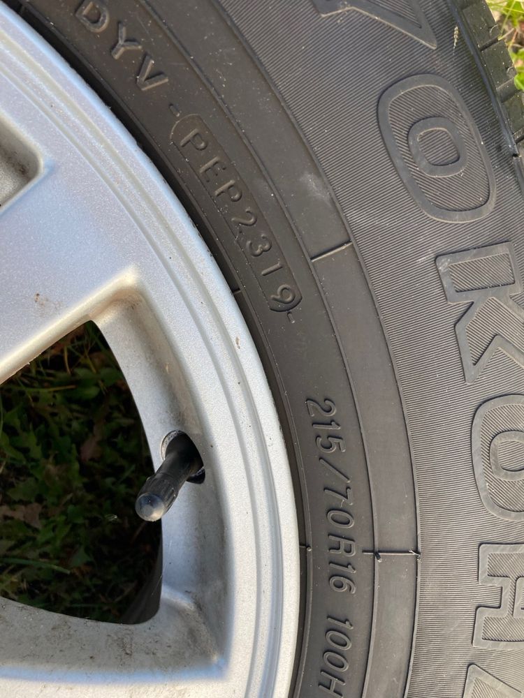 Kola mitsubishi 215/70R16 komplet kol mitsubishi