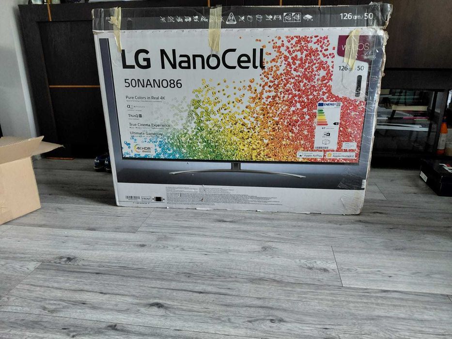 Telewizor LG NanoCell 50NANO86 LED + cały zestaw
