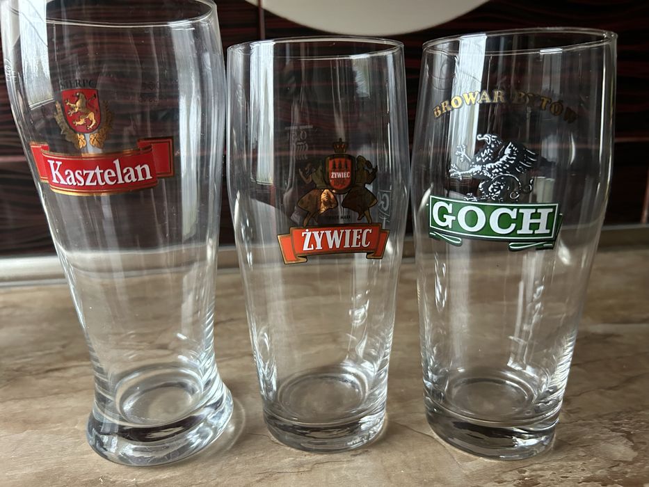 Pokale do piwa 6 sztuk