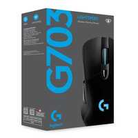 Мишка Logitech G703 Lightspeed HERO 16K Sensor Black (910-005640)