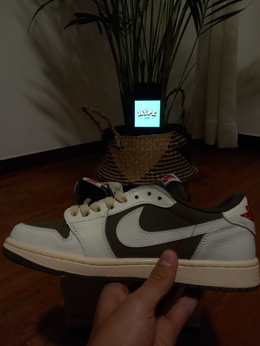 Air Jordan 1 Low Travis Scott Olive nº42 NOVAS com caixa
