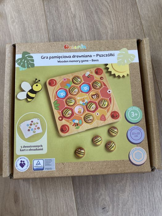 Gra pamieciowa Elefun pszczolki