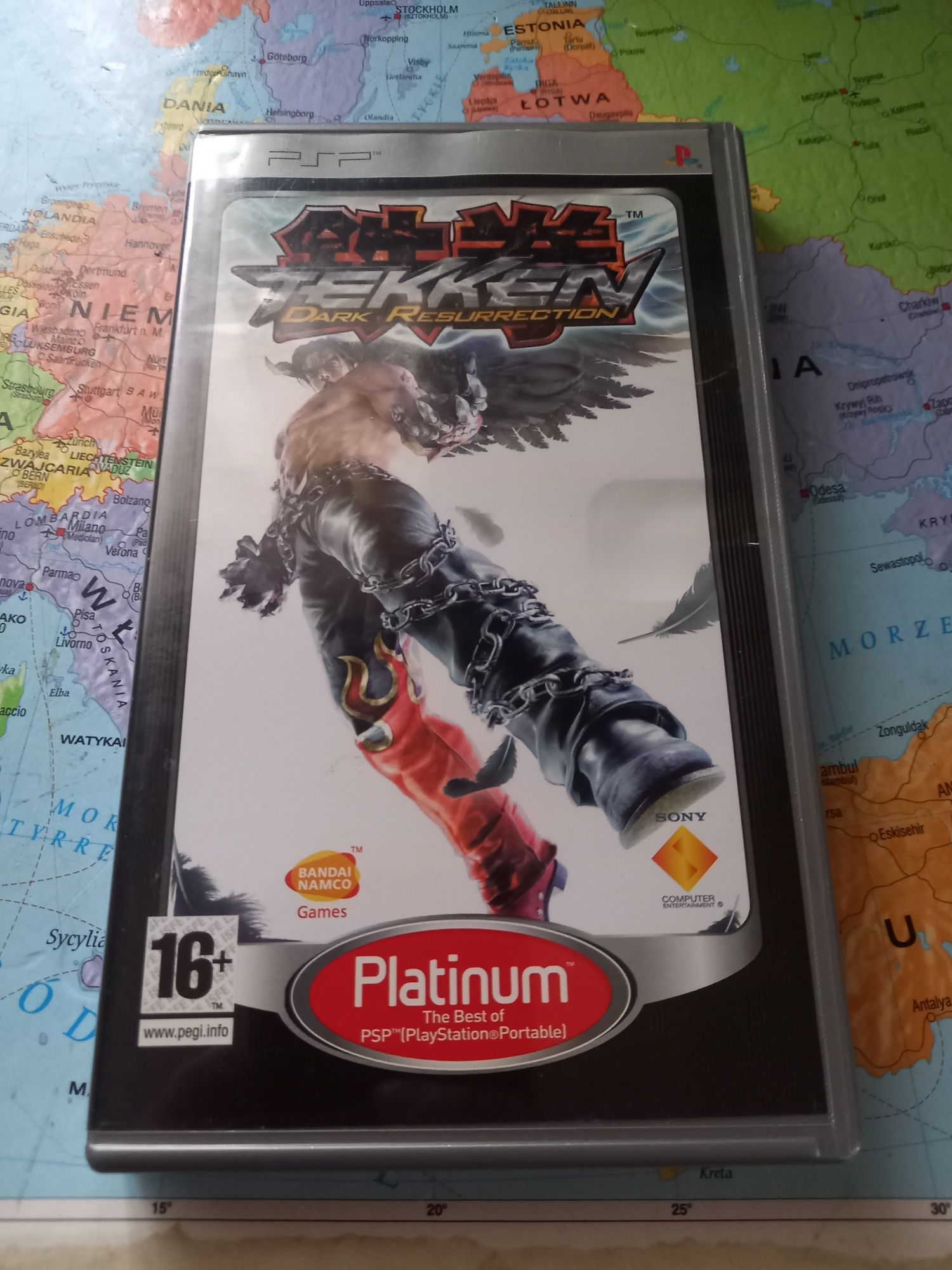 Gra Sony psp tekken dark resurrection