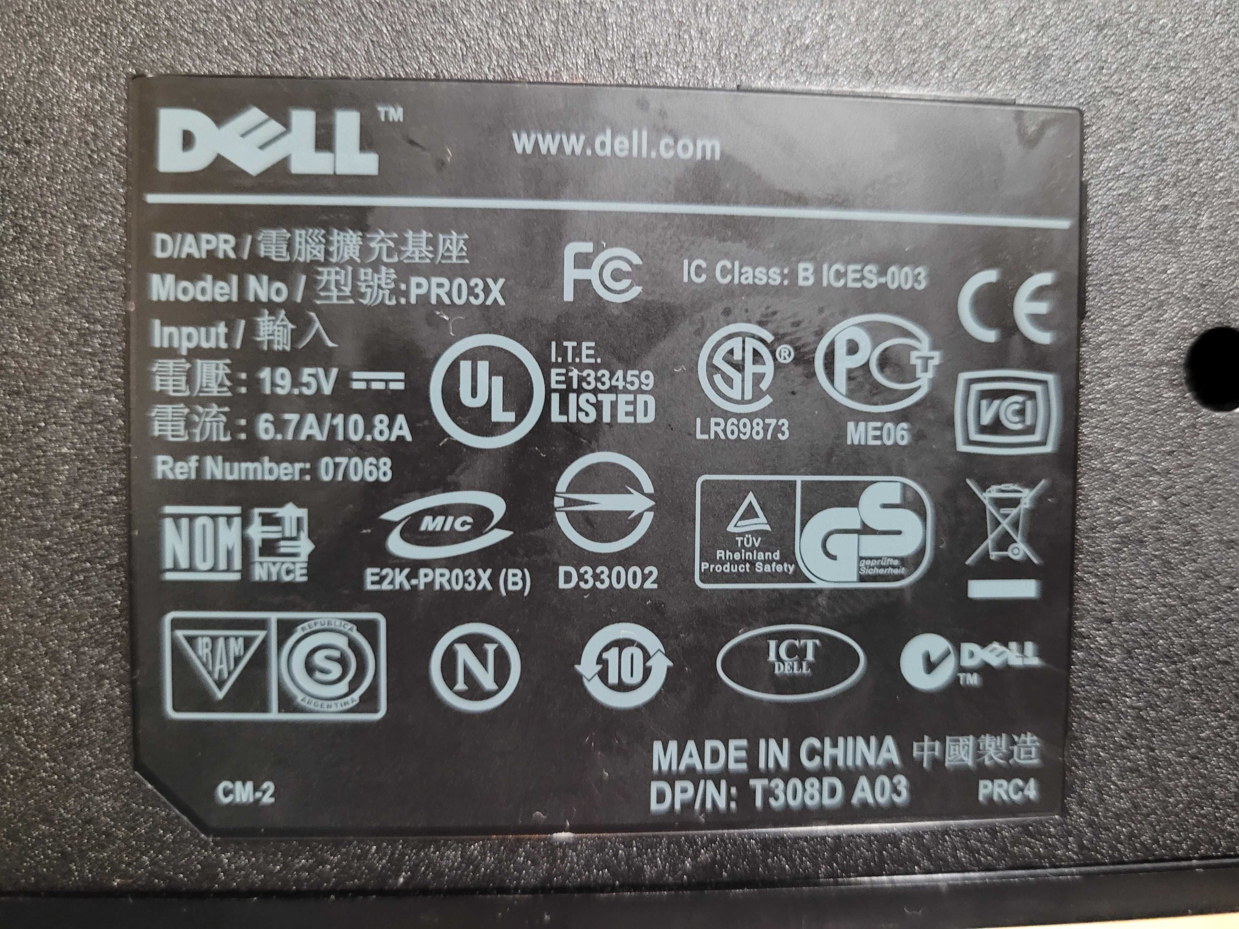 Stacja dokująca Dell PRO3X