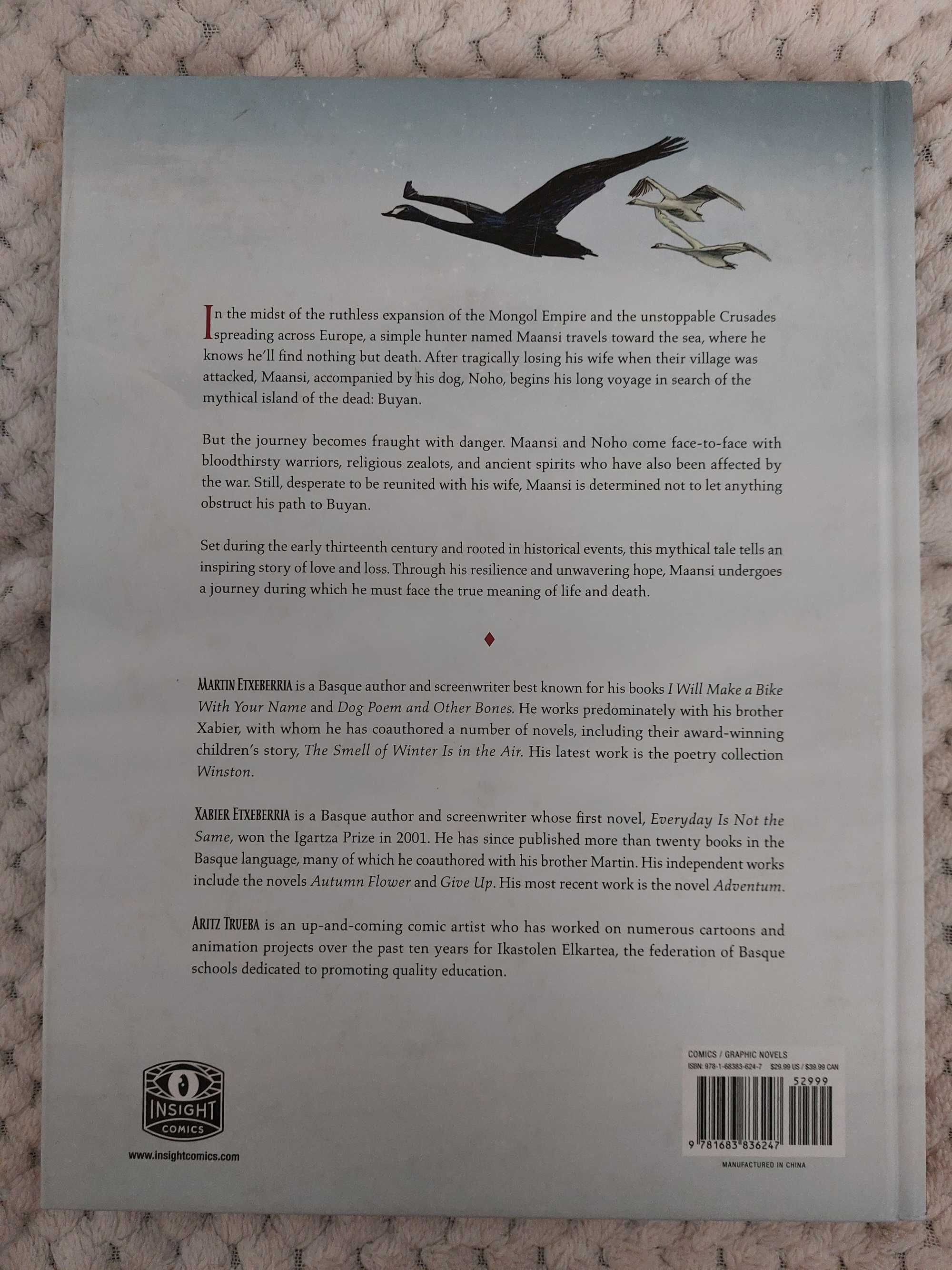 komiks buyan the isle of the dead etxeberria trueba