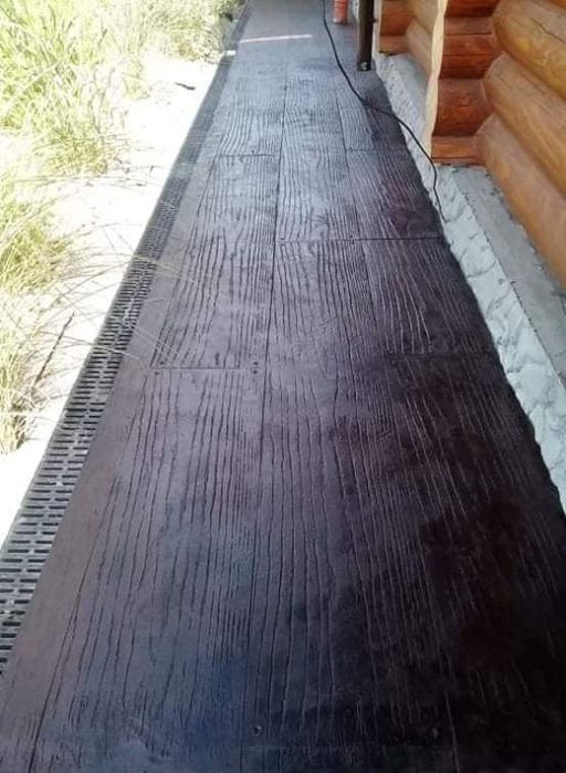 Декоративний штампований бетон