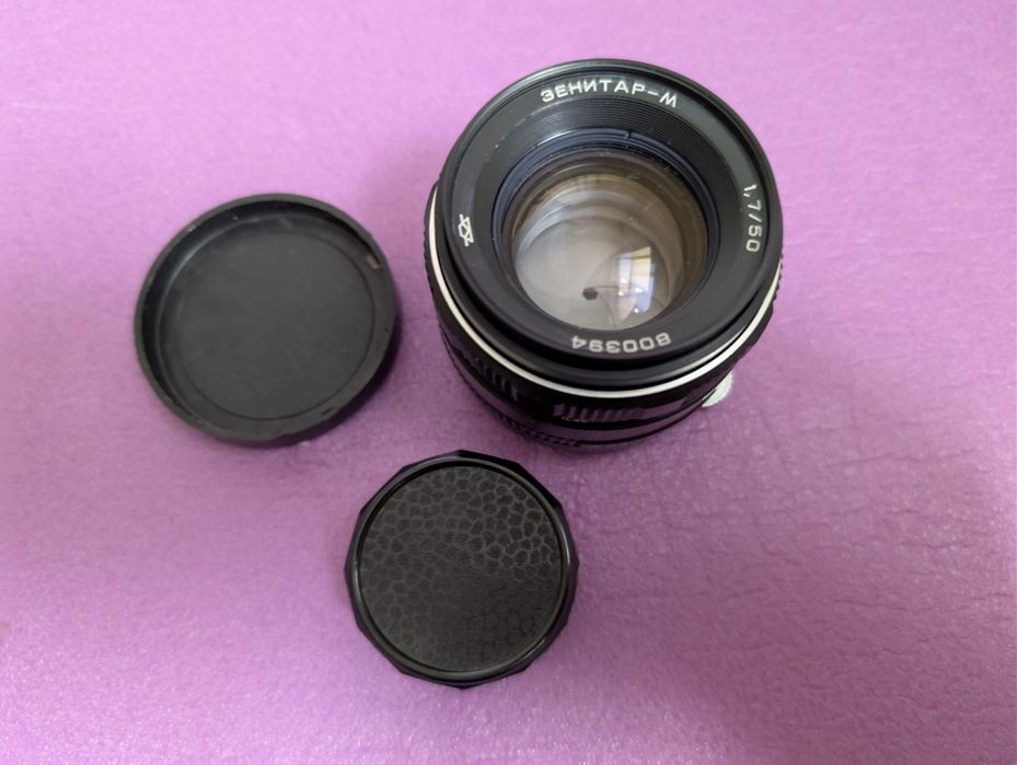 Портретні обьективи Зенітар 50 1.7  Геліос 44-2 ( м42)