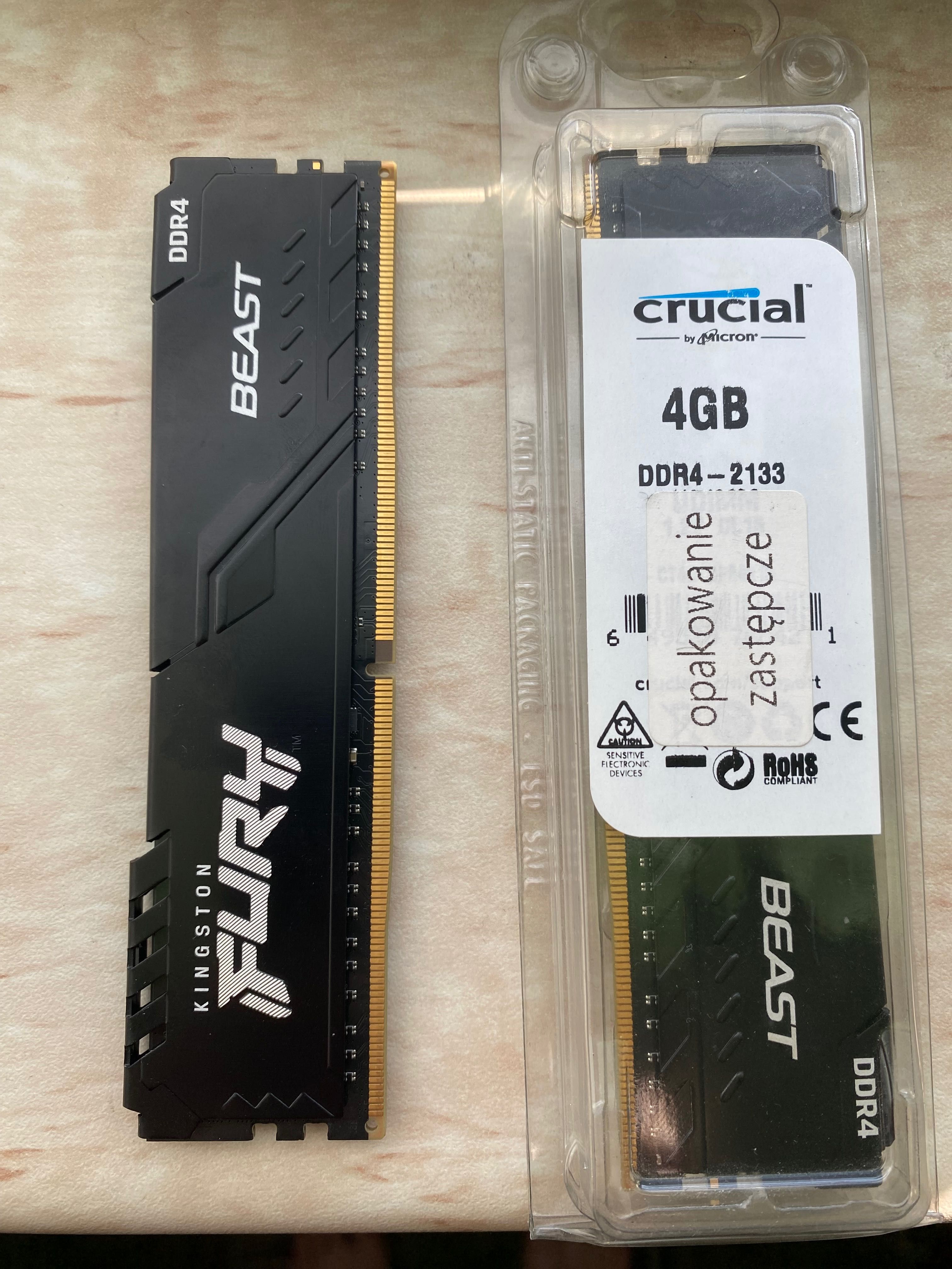 HyperX 2x4 GB DDR4 2133