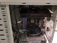 Intel i5 2500k, 16GB ram hyperX blu CL9, Gainward GTX
