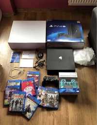 Konsola PlayStation 4 Pro 1TB 7216b Ps4 Pro Gry + Pady + VR Fortnite