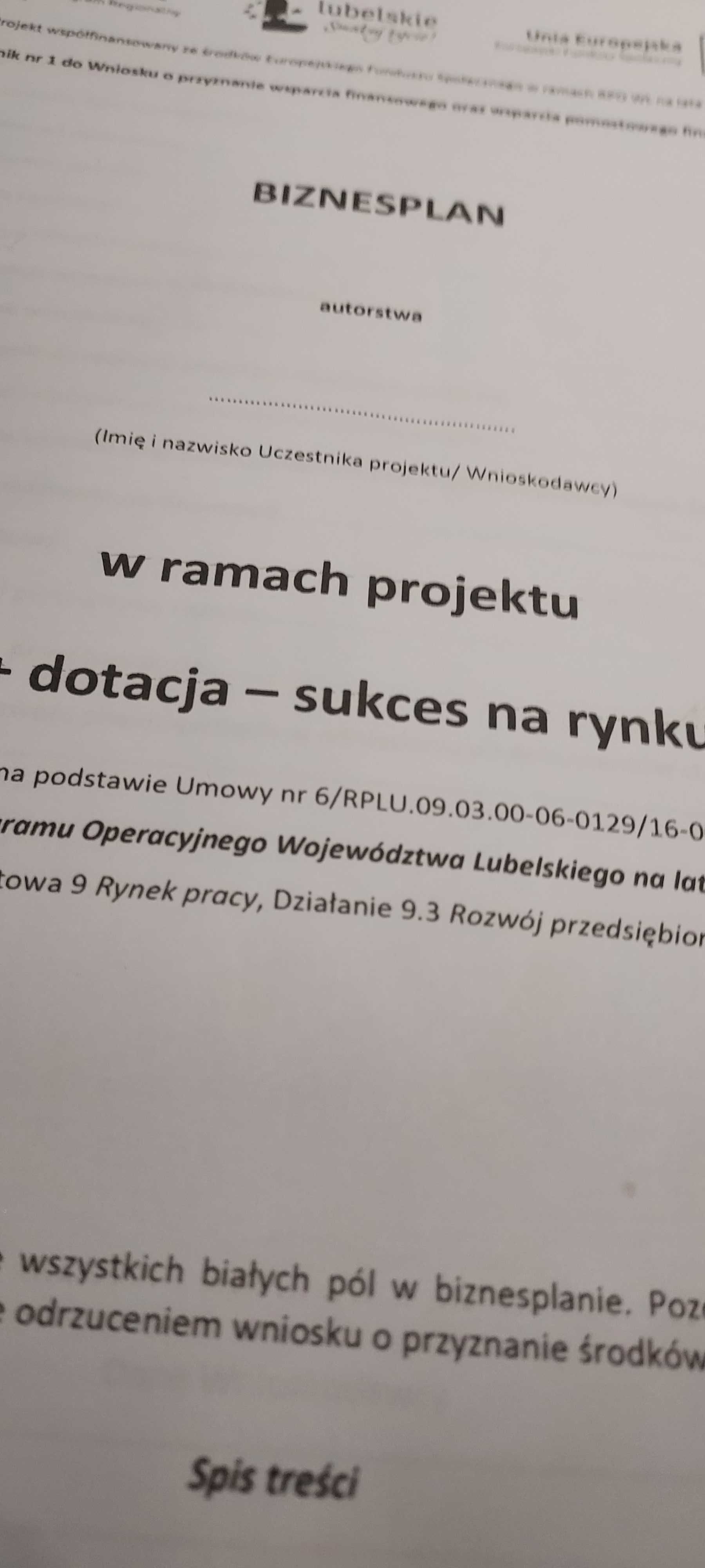 Mobilna Myjnia parowa - Poradnik Biznesplan pod dotacje UP i unijne