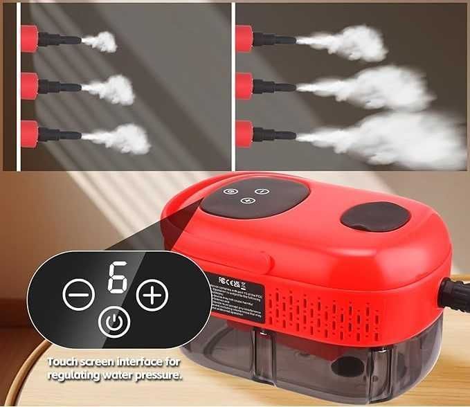 Wysokociśnieniowa Myjka Parowa 2800 W z Ekranem Smart Touch