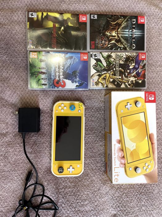 Nintendo switch light (большой комплект)
