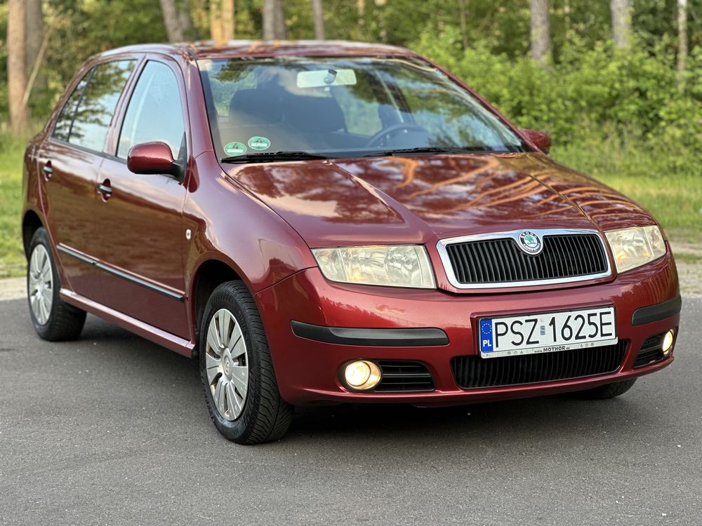 Skoda Fabia 1.4 75 KM • klima • z Niemiec • zarejestrowany •