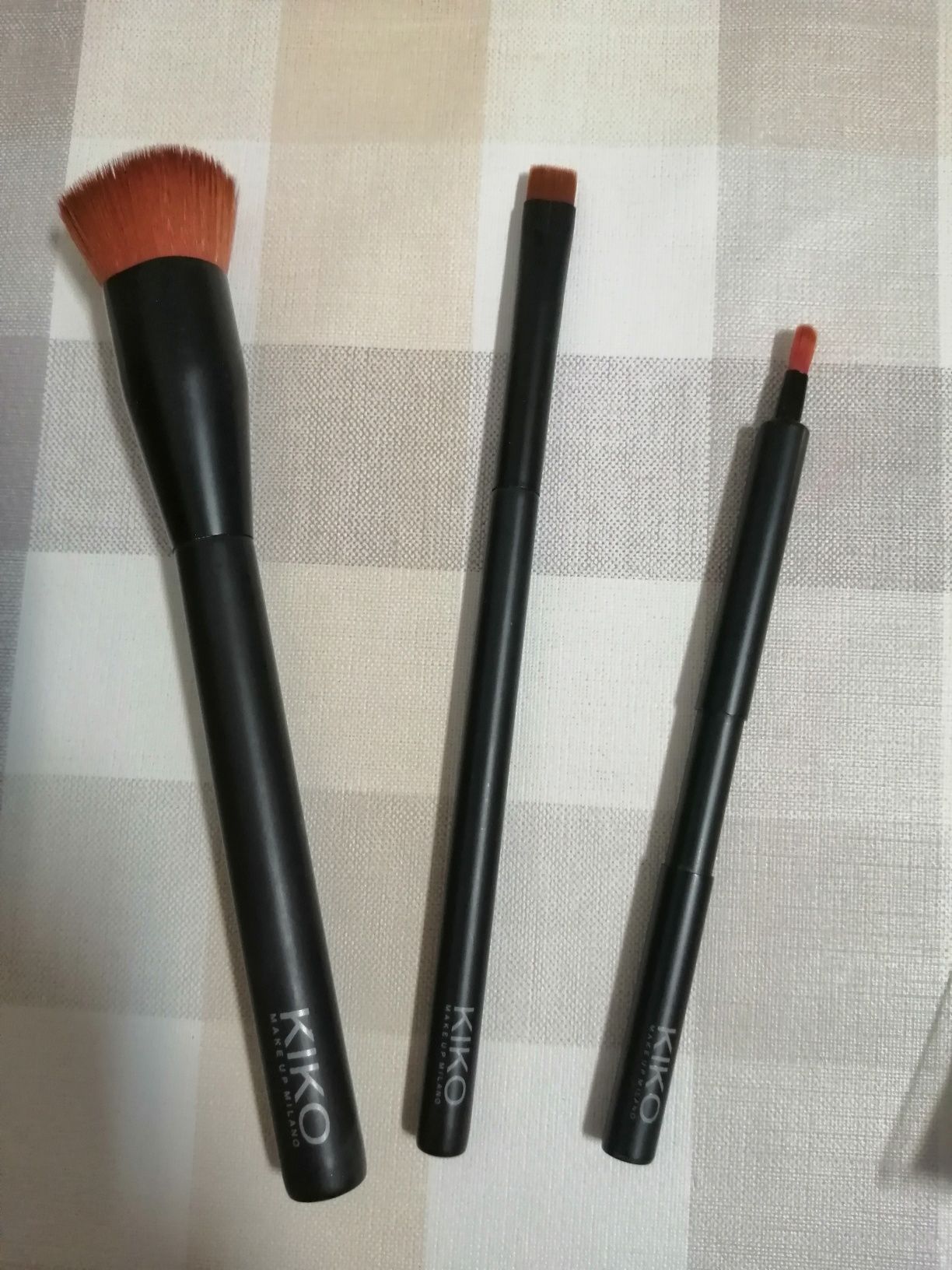 4 pincéis Kiko e Sephora como novos