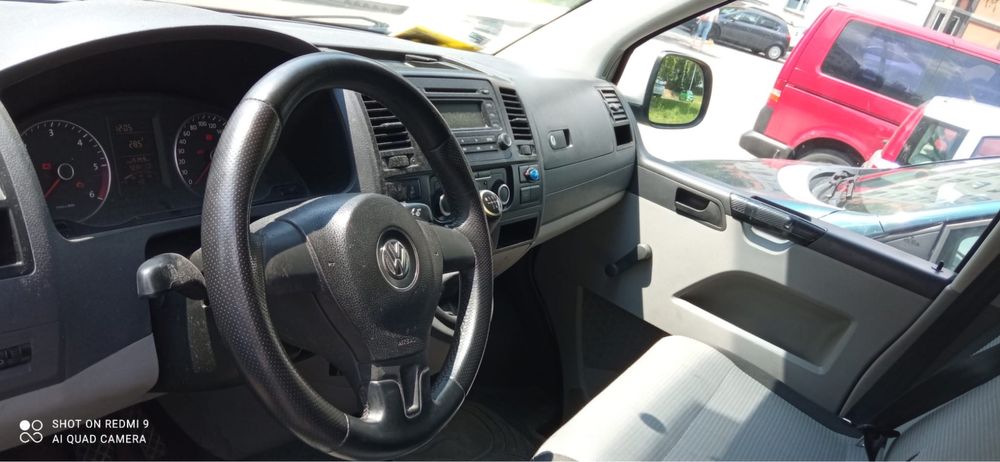 VW Transporter T5 2.0 TDI 140 KM • 2010 r. • Wersja poliftowa • VAT-1