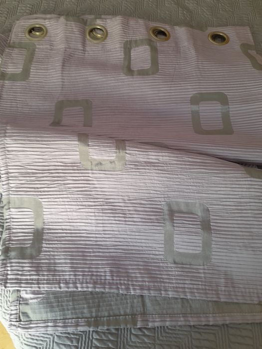 Conjunto de duas cortinas