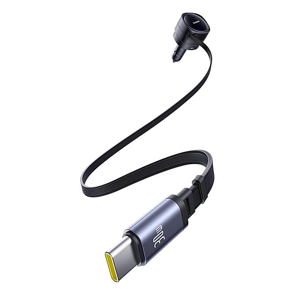 Ładowarka samochodowa Baseus Enjoyment Max 90W 2x USB-C + kabel USB-C