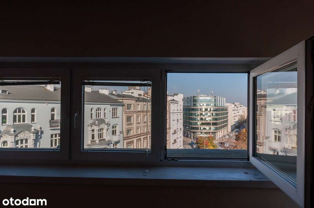 Przestronna 2-pokojowa kawalerka z widokiem