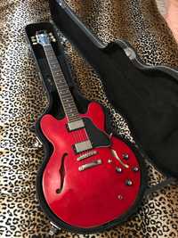 Epiphone ES-335 cherry red inspired by Gibson series
