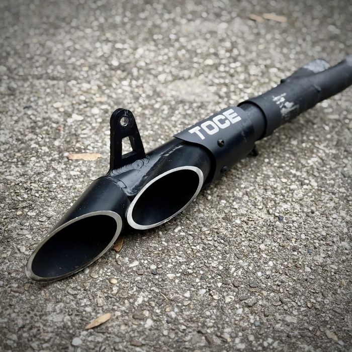 Tłumik JUNAK M15 ; przelot ; TOCE