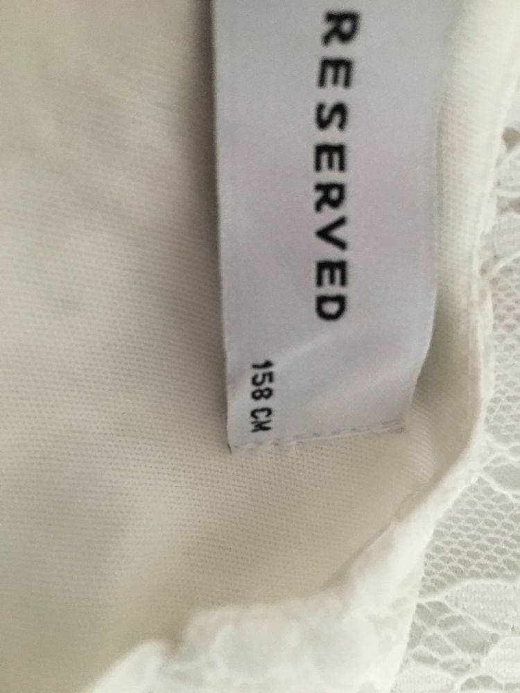Sukienka koronkowa Reserved 158+Bluza Reserved