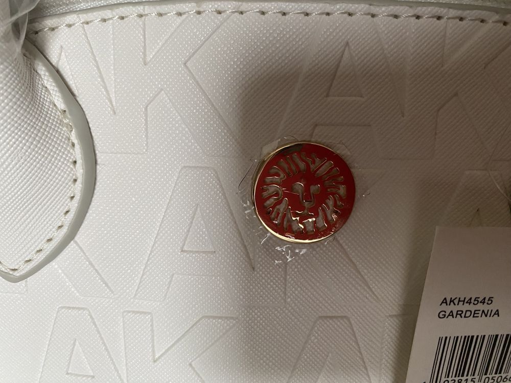 Nowa firmowa torebka Anne Klein biała, wizytowa
