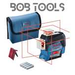 BOSCH laser liniowy krzyżowy 20MT czerwony 3x360° |bob|