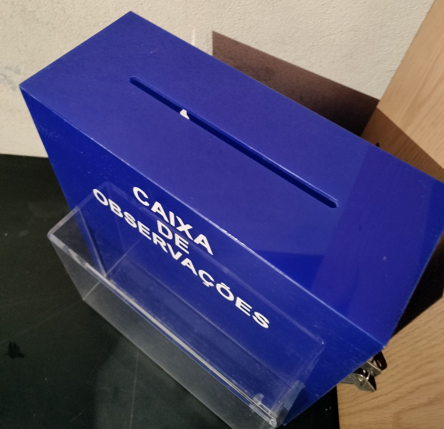 Caixa de Observações