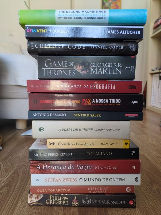 Vários Livros - português e inglês - ver descrição