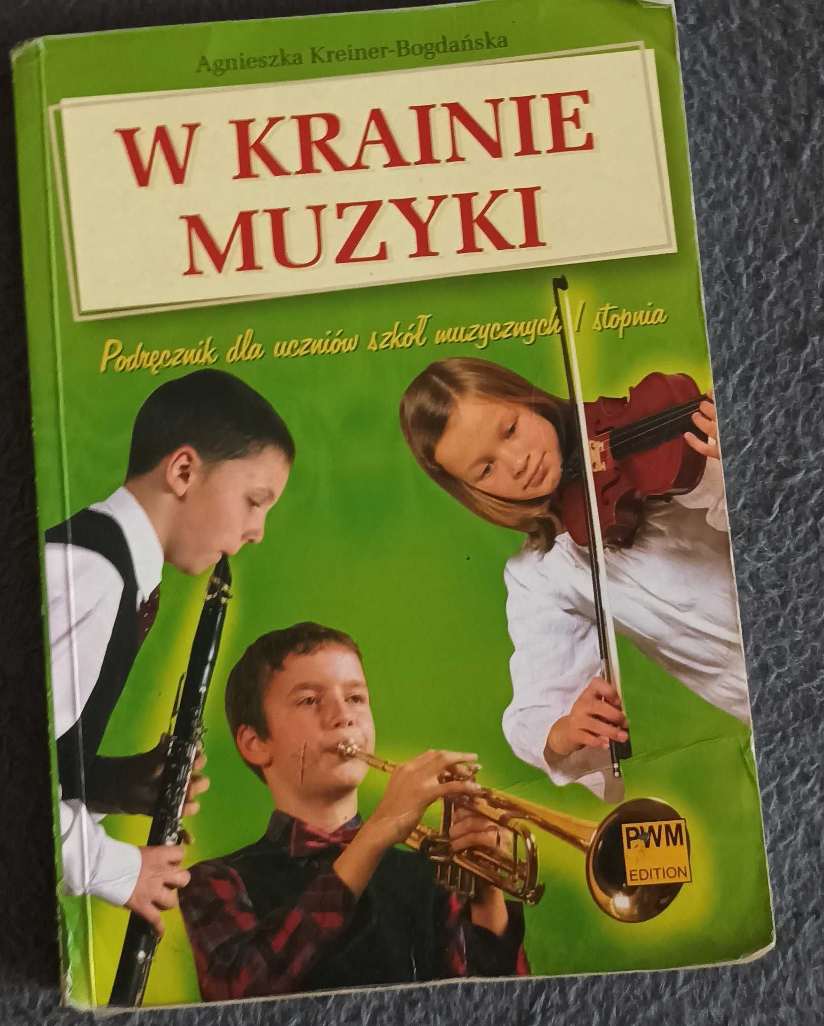 Podręcznik " W Krainie muzyki"