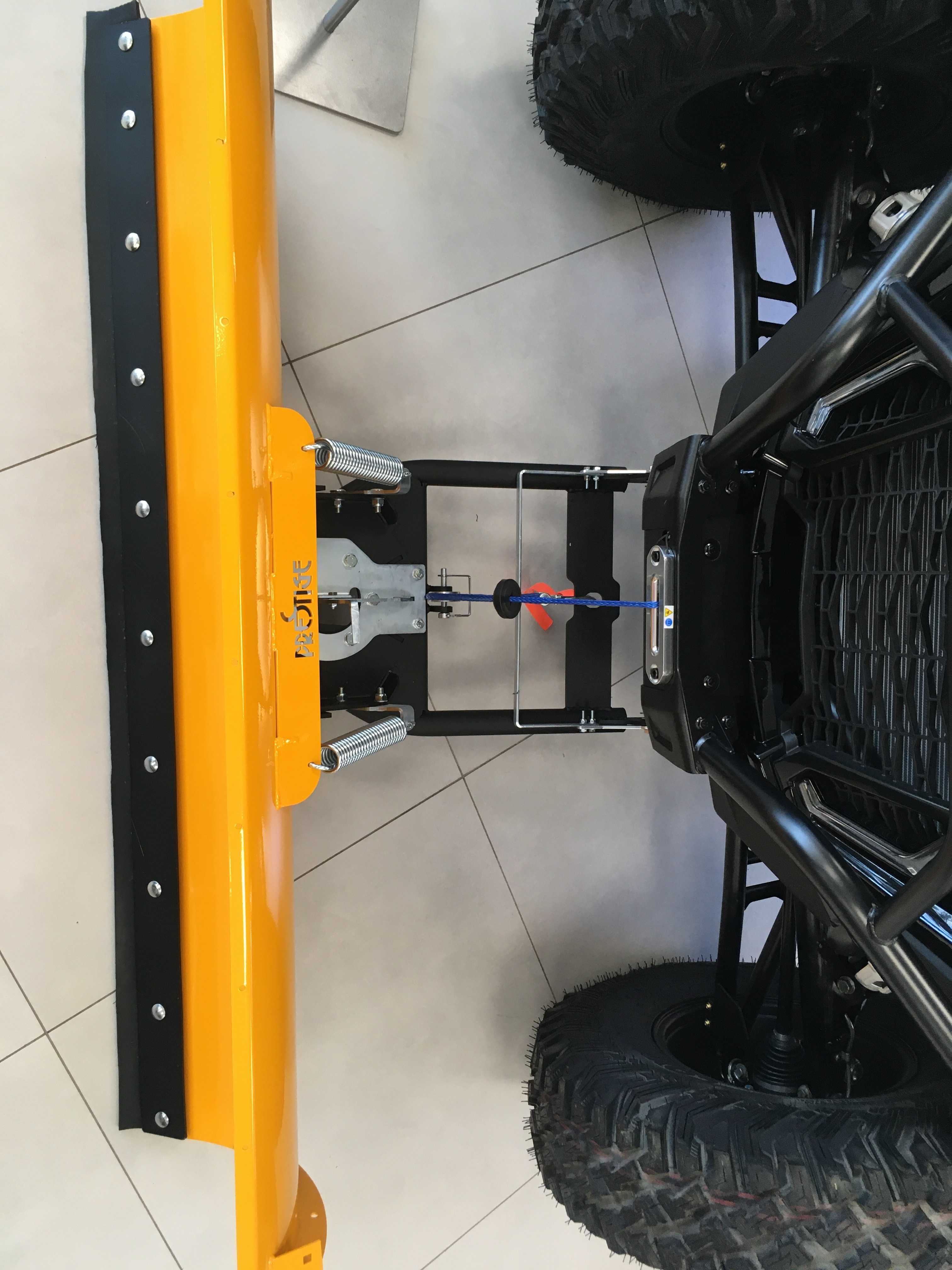 Pług śnieżny do quada Polaris 570 i 800 od roku 2023-  Prestige