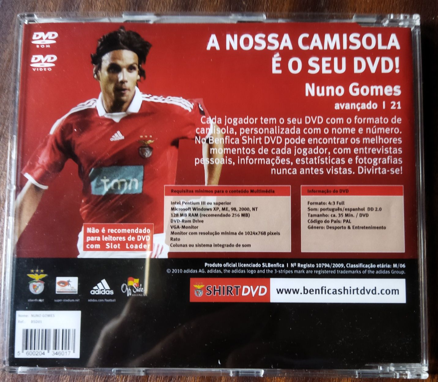 Nuno Gomes - DVD novo