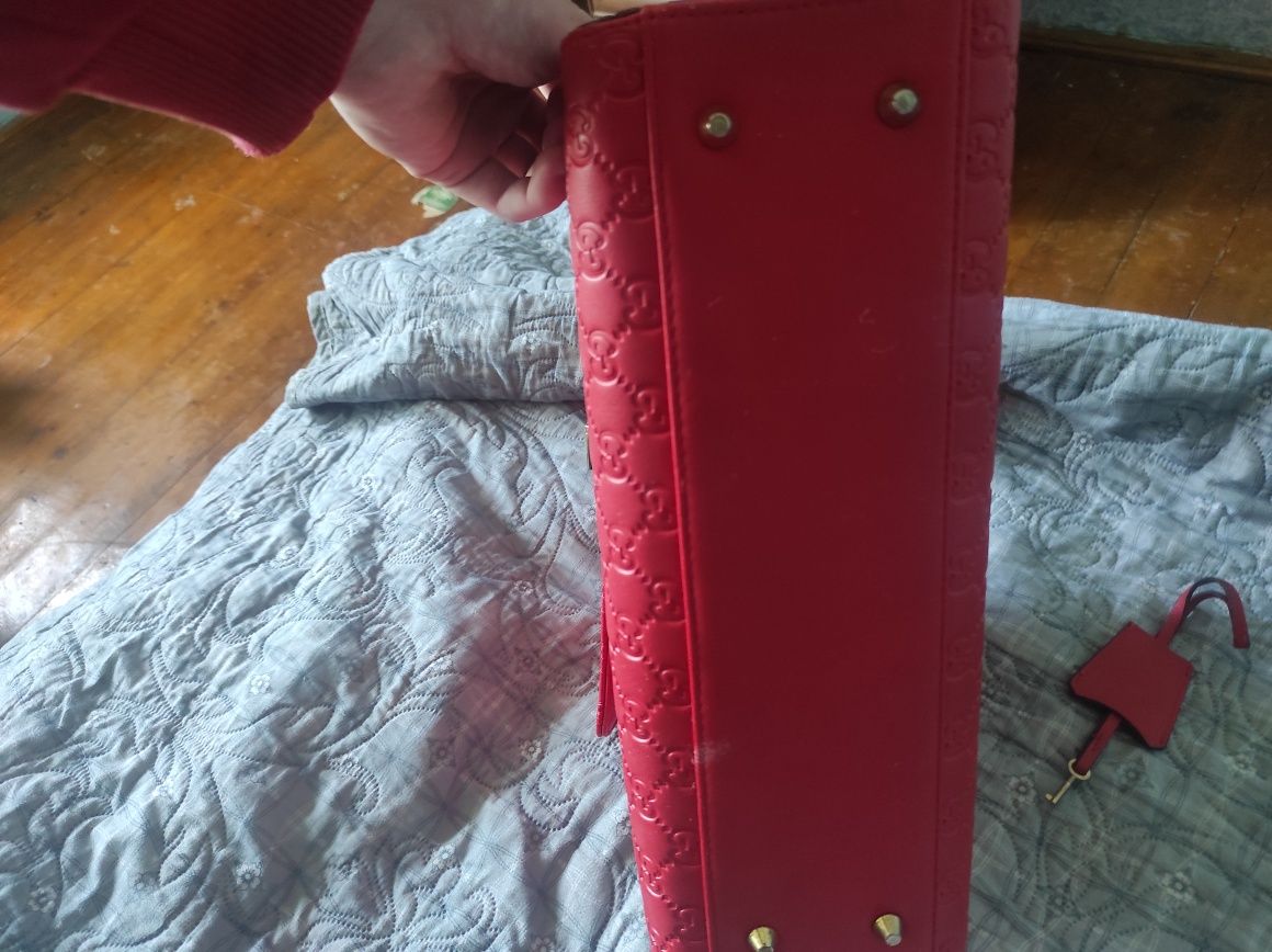 Сумка GUCCI червона