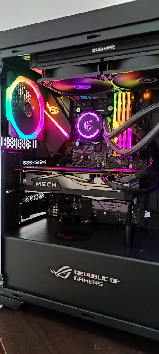 Computador Gaming Fusion i7 8700K|32GB|M2 512GB|SSD 2TB|RX 6700 XT