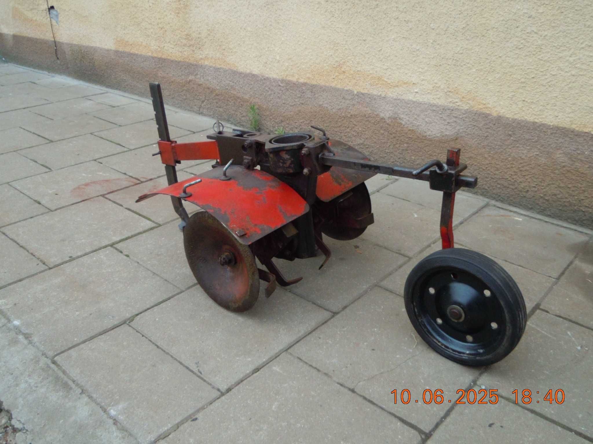Czeska glebogryzarka Agrozet Jcin typ AKY 357/358 System Terra