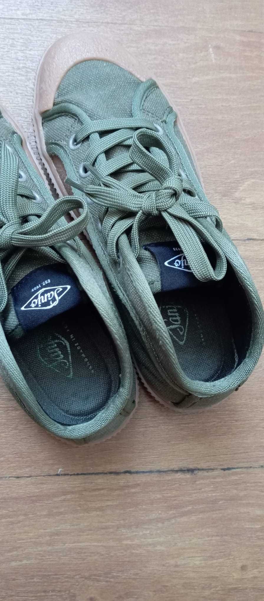 Ténis Sanjo K100 Kaki Gum NOVOS 35