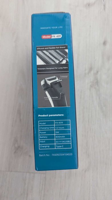 Електробритва Fk-609 электрическая бритва/eltctric Foil Shaver 2 в 1