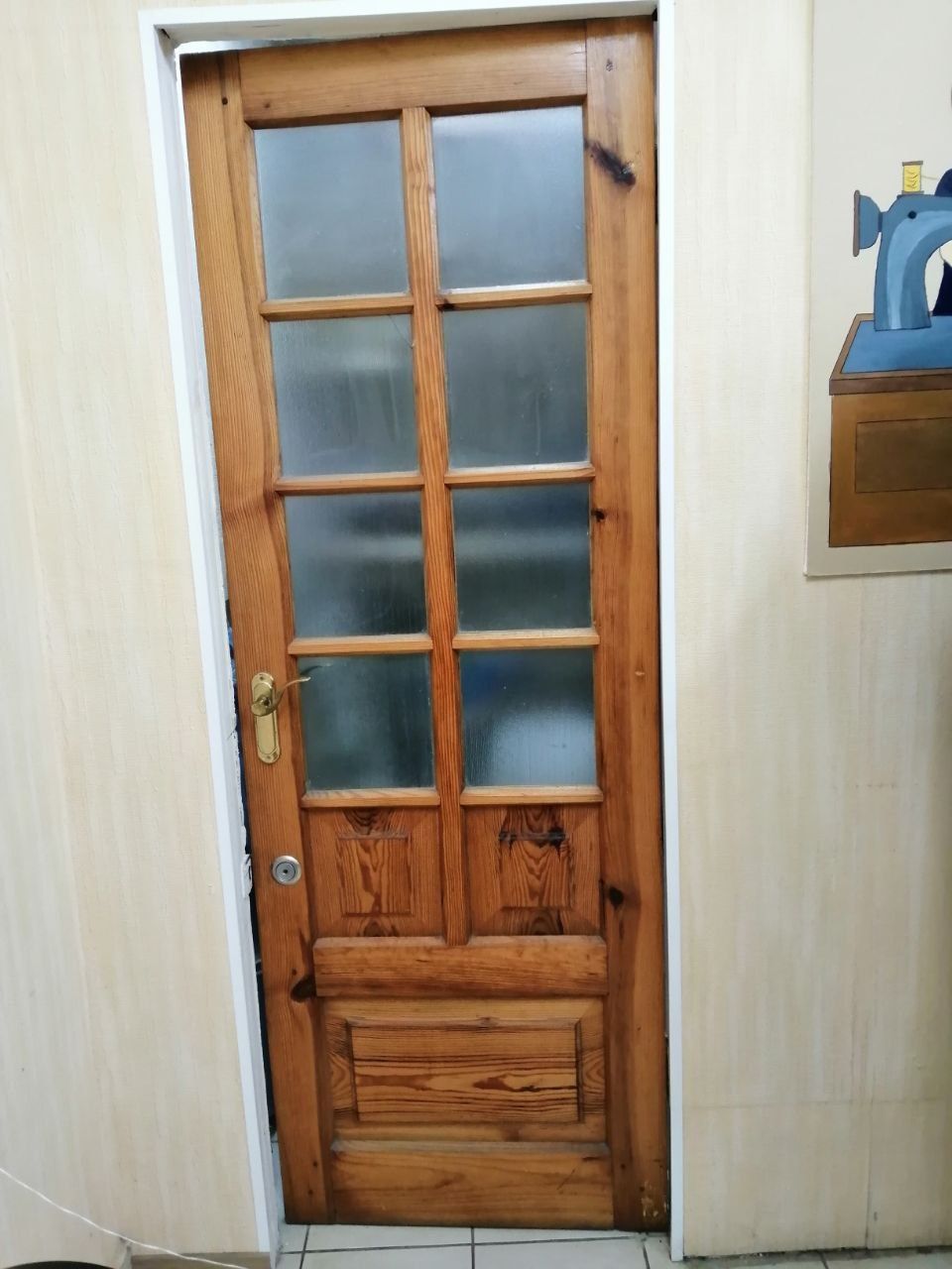 Дерев'яні двері із сосни