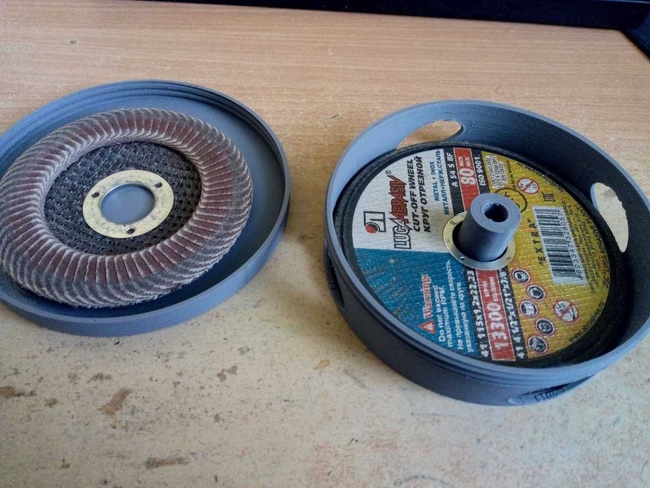 Органайзер кейс для дисків відрізних УШМ Болгарка 125/115/100/89/80/76