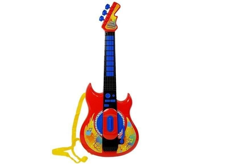 muzyczny 3 w 1 gitara keyboard mikrofon