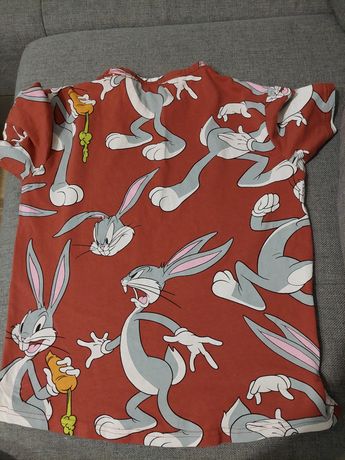 Koszulka t-shirt chłopięcy królik Bugs Reserved r.146