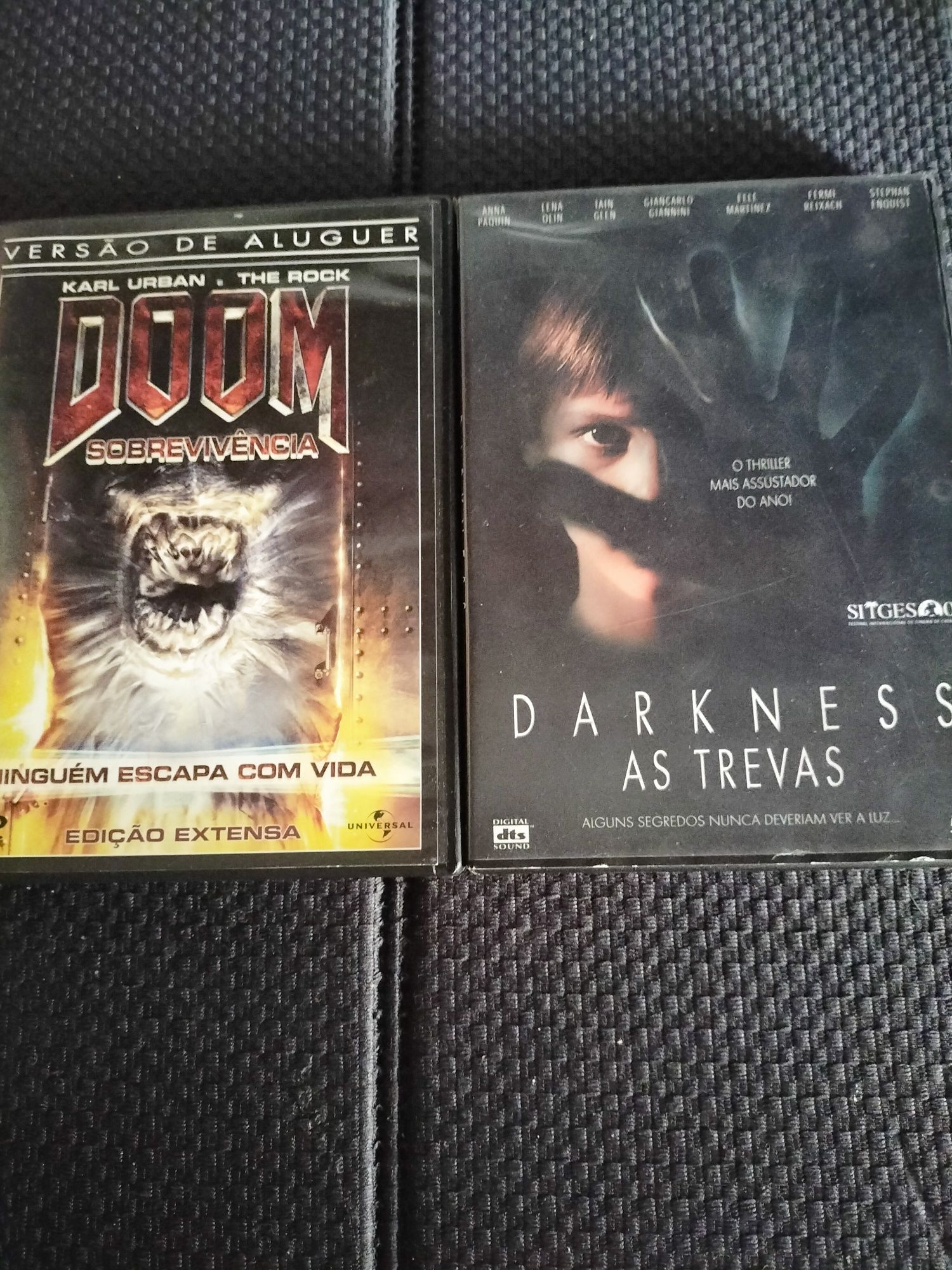 Darkness e Doom DVD's