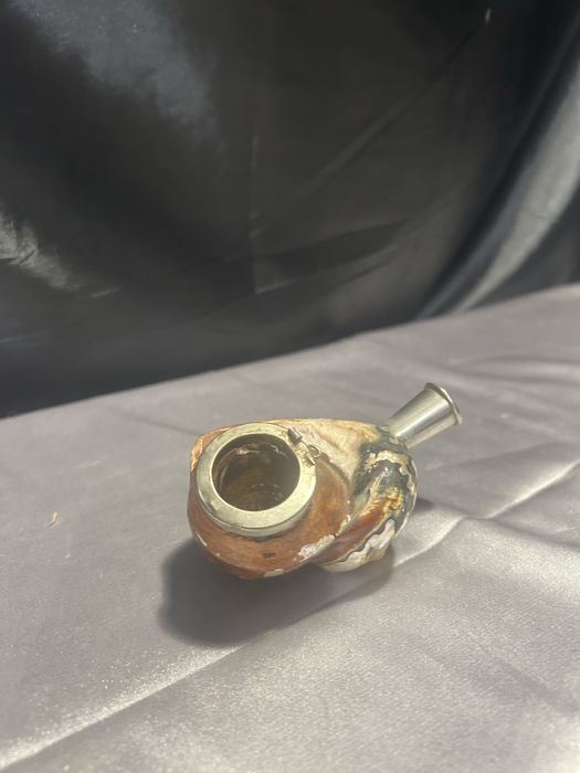 Fajka dekoracyjna w muszli – Niepowtarzalna ozdoba – Kolekcjonerska